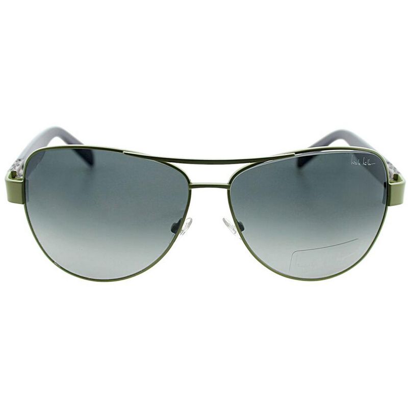 Nicole Miller  C03 Womens Aviator Sunglasses Green 61mm