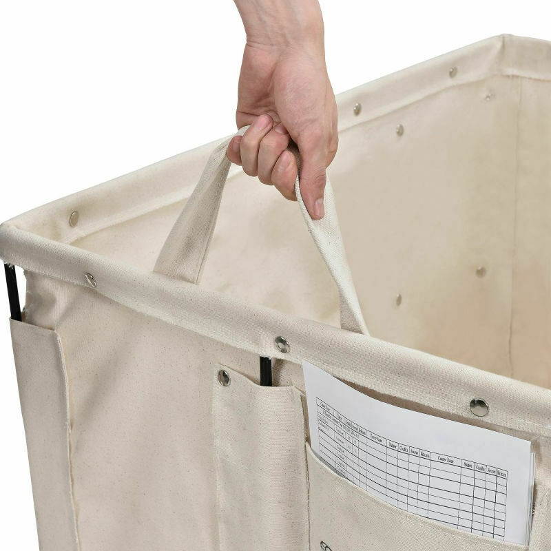 NEW! Best Value 12 Bushel Canvas Basket Bulk Truck!!