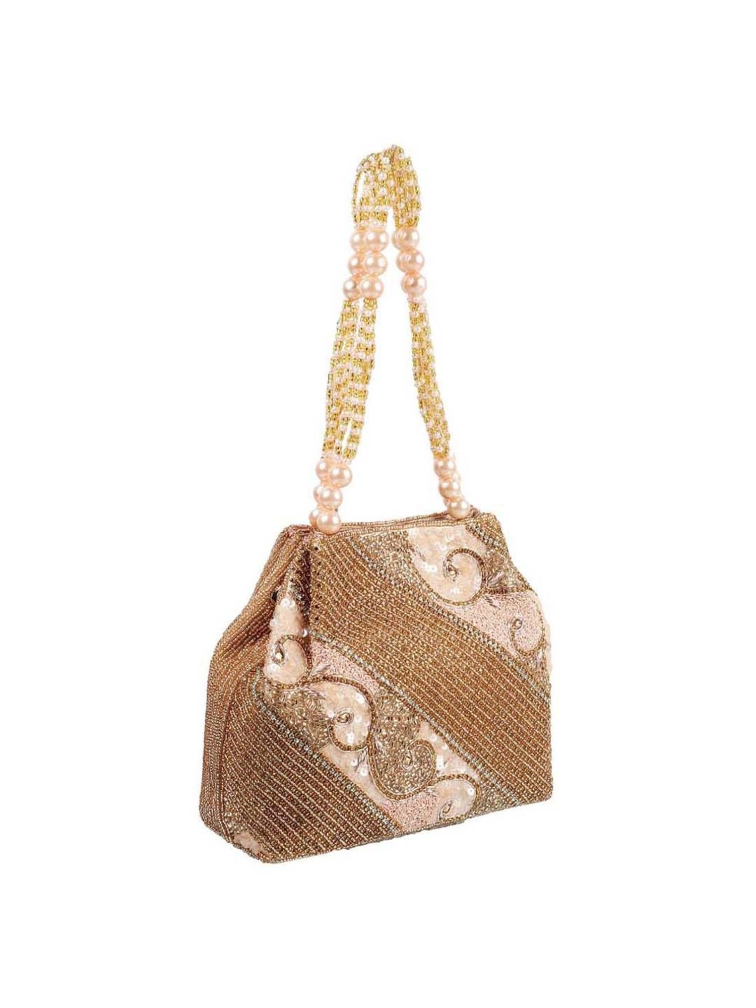 Call It Spring Silver Embellished Potli