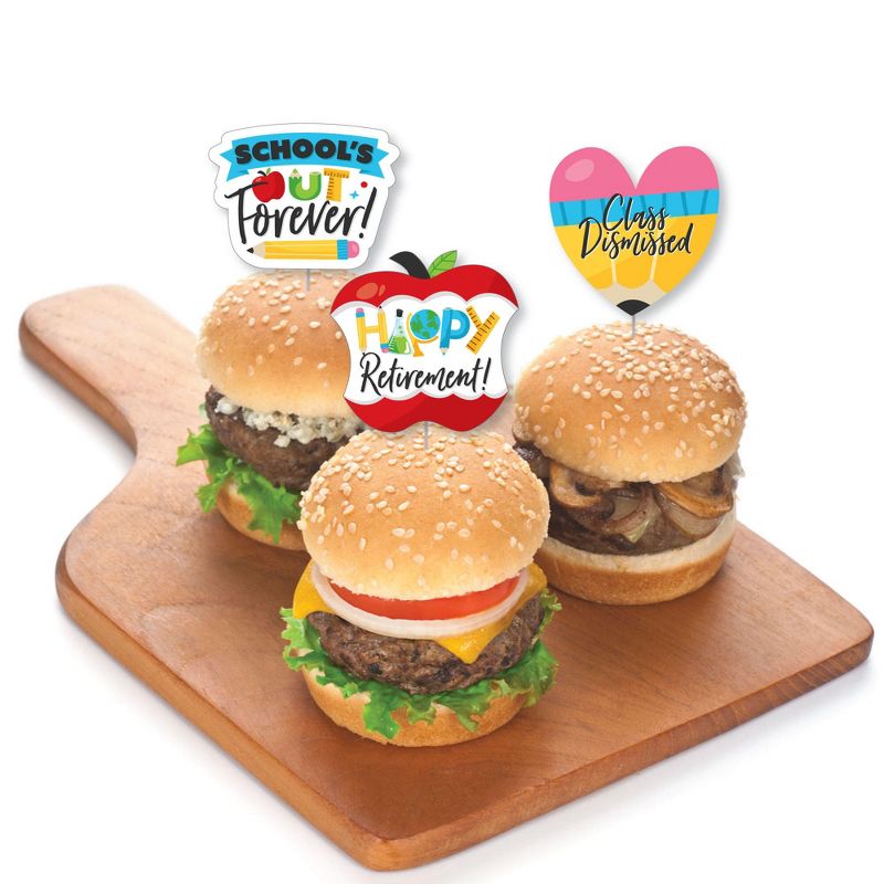 Big Dot of Happiness Best Mom Ever - Dessert Cupcake Toppers - Mother's Day Clear Treat Picks - Set of 24