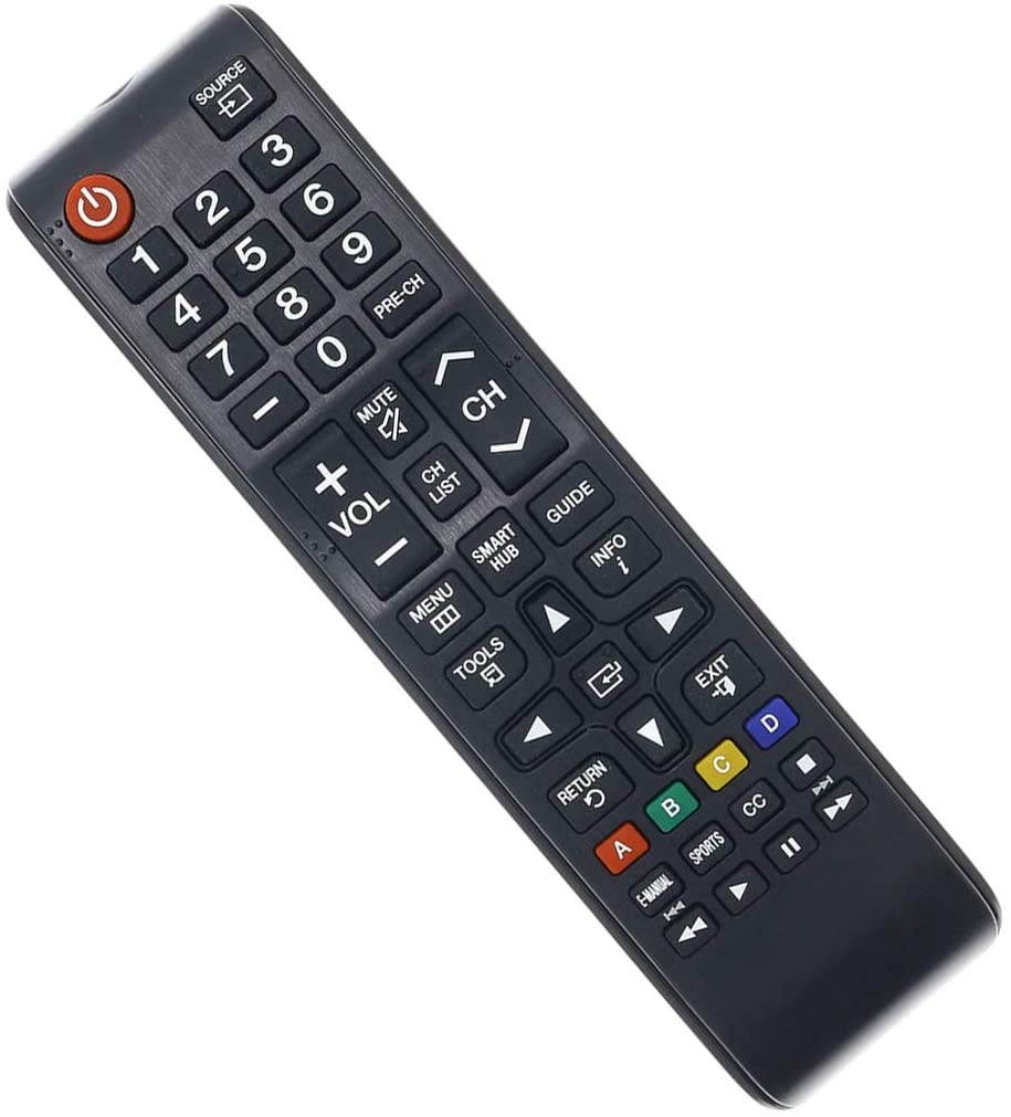 Universal Samsung TV Remote Control for All Smart HD LED LCD Samsung Televisions Models with Smart HUB Button BN59-01199F BN59-01198X BN59-01198G BN59-01302A BN59-01198C