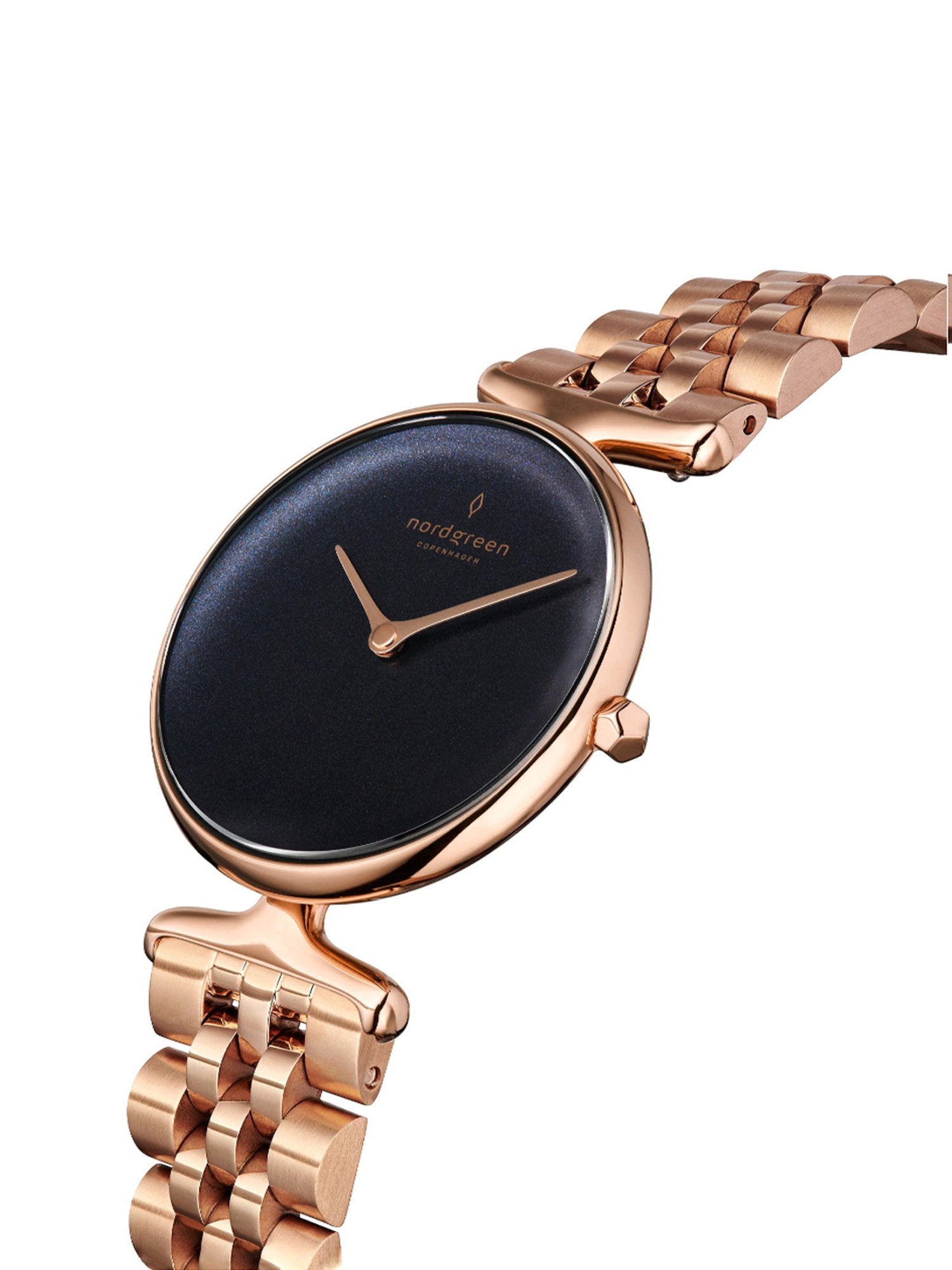 Nordgreen UN32RG5LRORBLEBR Unika Analog Watch for Women With Interchangeable Strap