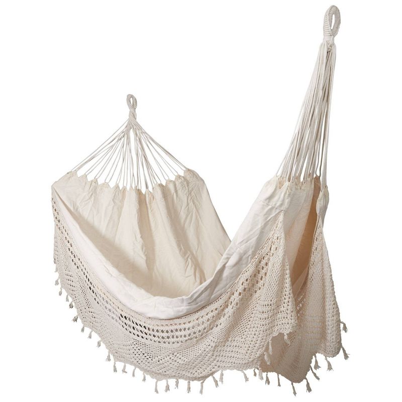 Cotton Crochet Hammock - Sol Living