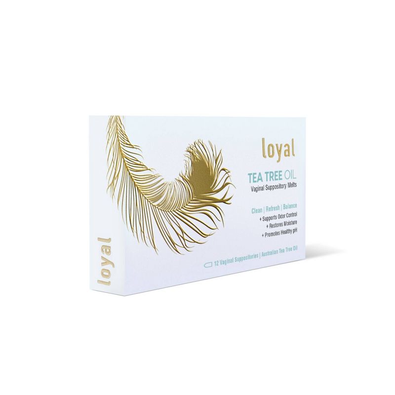 Loyal Tea Tree Oil Suppository Melts - 12ct