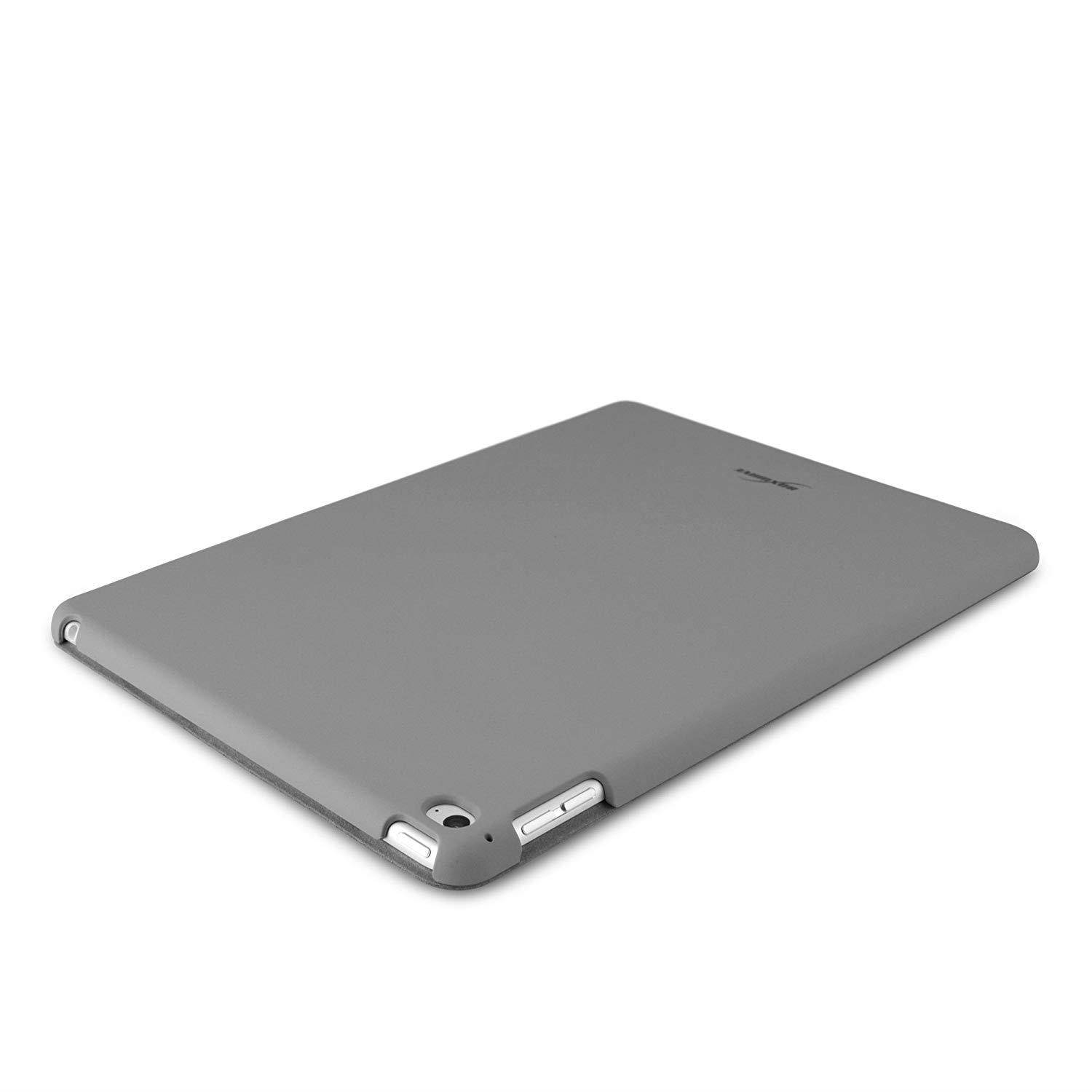 iPad Air 2 Case, BoxWave [Slimline Smart Case] Thin, Hard Shell Smart Cover w/ Stand for Apple iPad Air 2 - Slate Grey