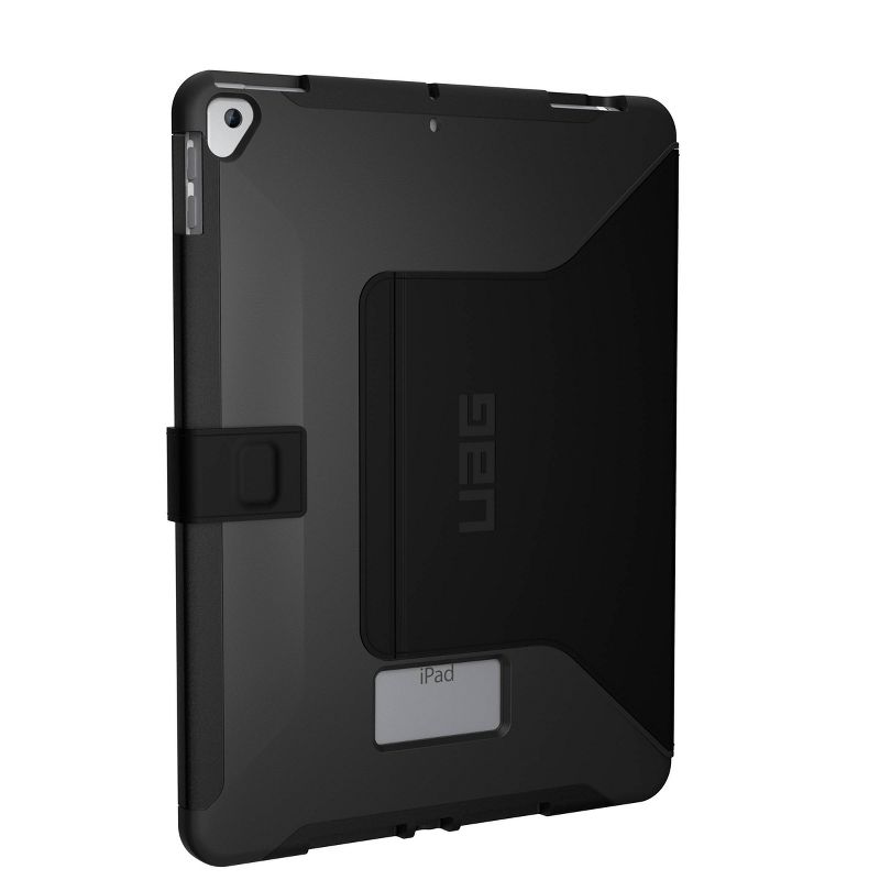 Urban Armor Gear (UAG) Apple iPad (7th/8th Gen) 10.2-inch Scout Case with Folio Cover - Black