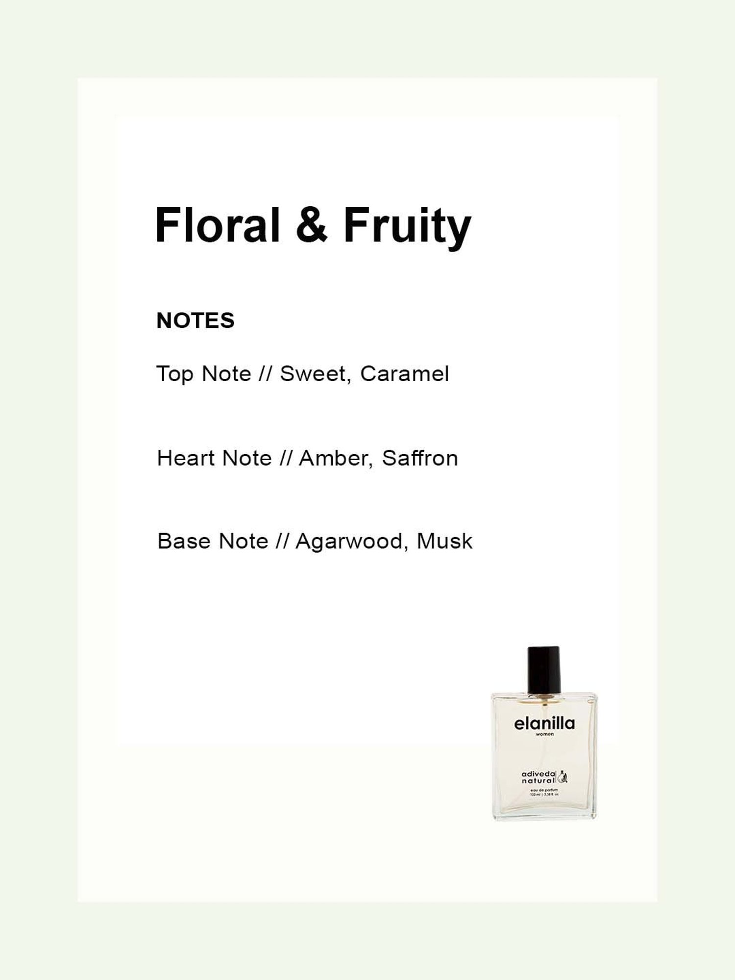 Adiveda Natural Elanilla Women EDP - 100 ml