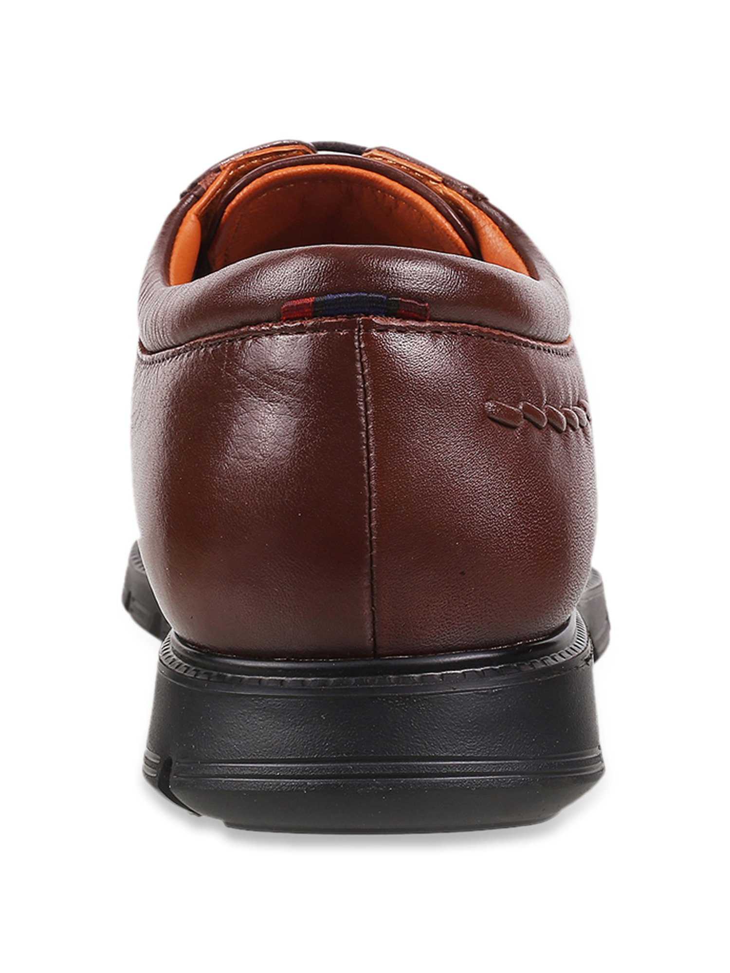 Da Vinchi by Metro Men's Cognac Derby Shoes
