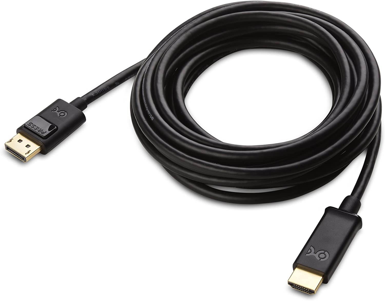 Cable Matters Unidirectional DisplayPort to HDMI Adapter Cable (DP to HDMI) 15 Feet