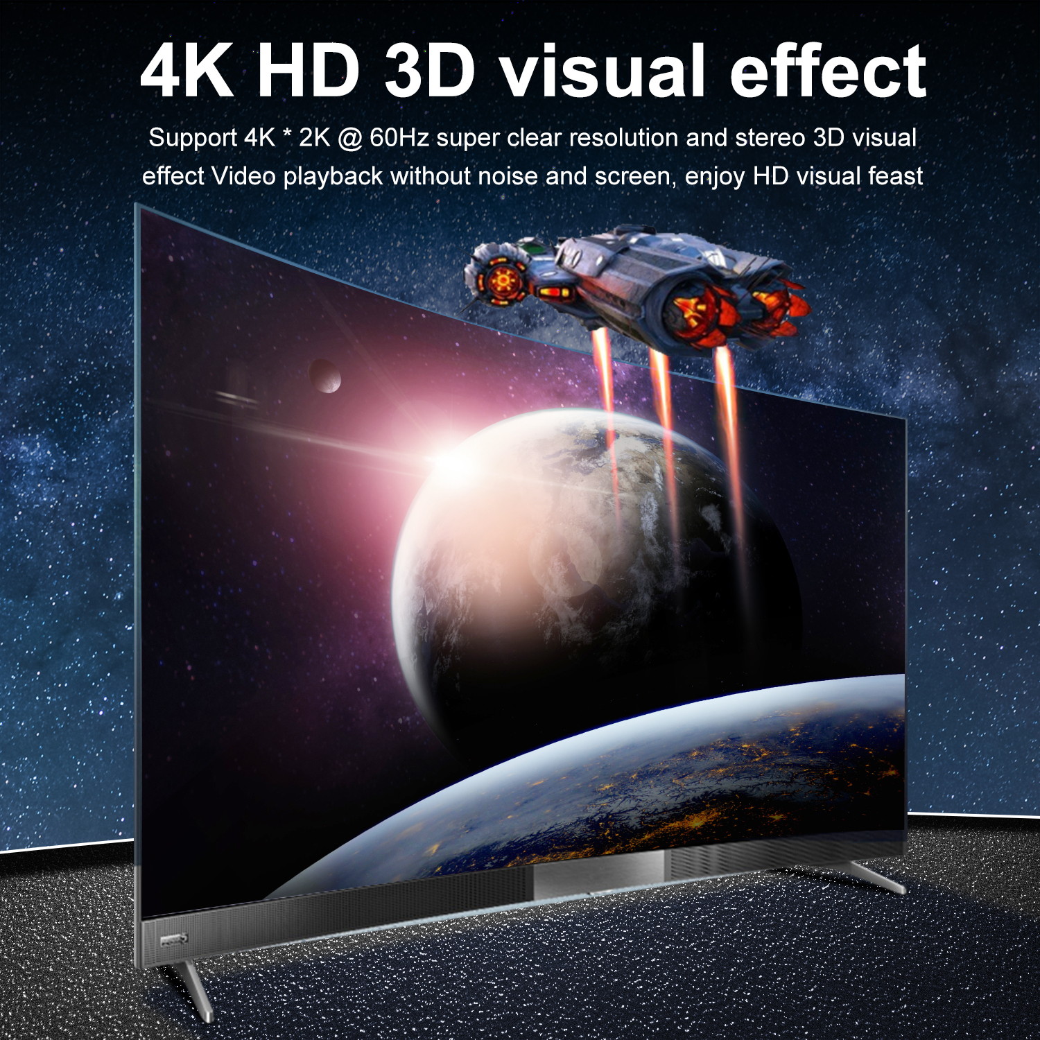 4K@60fs HDMI Splitter 1x4 HDMI 2.0 Splitter 4 Display (Same Time) 3.5mm Audio Output Optical SPDIF Toslink with Power Supply for HDTV Blu-ray DVD HD-DVD Players PS3 PS4 XBOX PC laptop