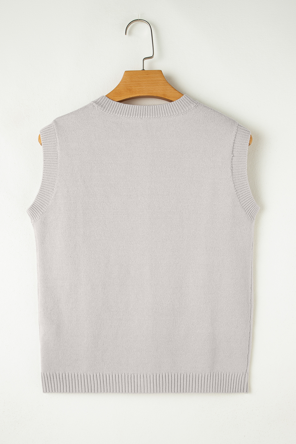 Black Plaid Casual Contrast Trim Knit Cardigan