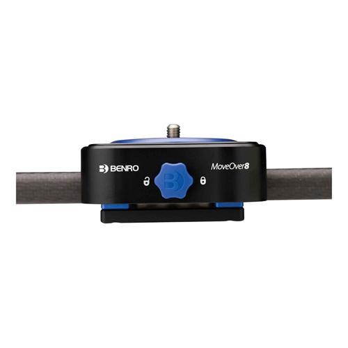 Benro MoveOver8 18mm Dual Carbon Rail 900mm Video Slider with Carry Case #C08D9