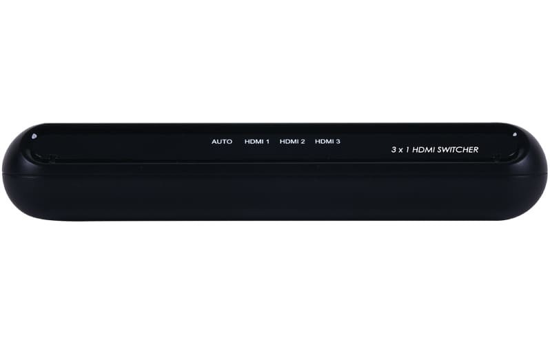 A-NeuVideo 3x1 4K60 UHD HDMI Switcher with Auto Source Switch