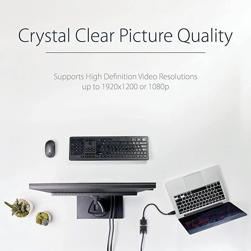 com HDMI Male to DVI Female Adapter 8Inch 1080p DVID Gender Changer Cable HDDVIMF8IN Black