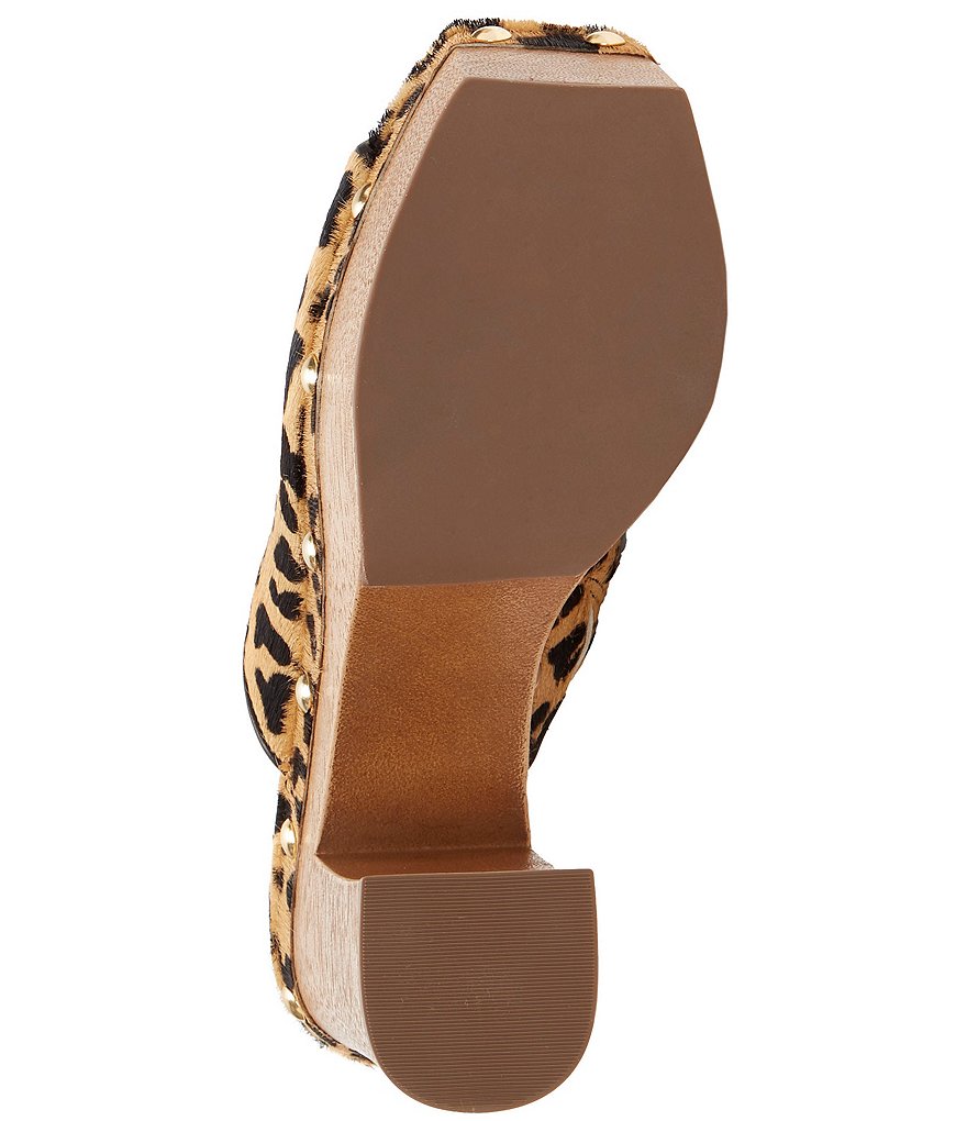 Schutz Sionne Clear Vinyl Pointed Toe Mules