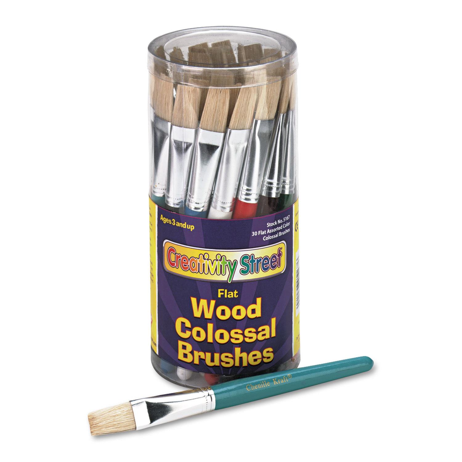 Chenille Kraft Wood Colossal Brushes