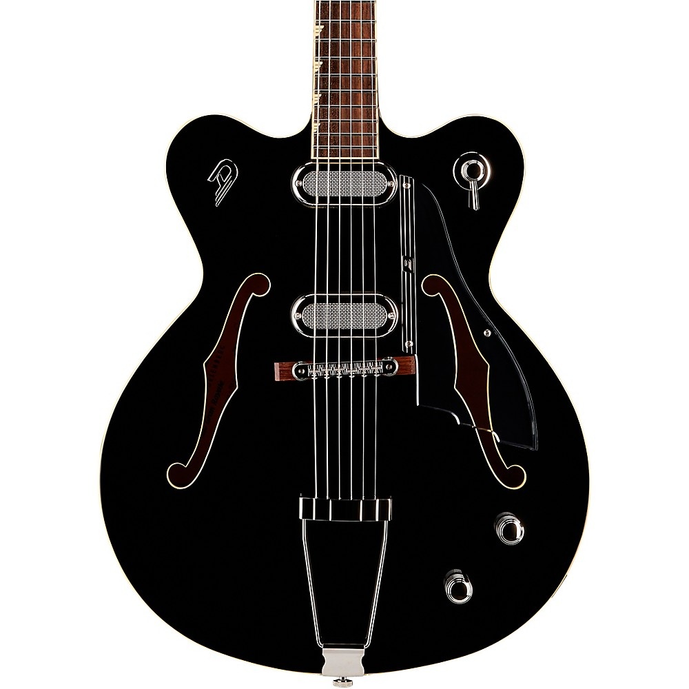 Duesenberg USA Gran Royale 2 Cutaway Semi-Hollow Electric Guitar Black