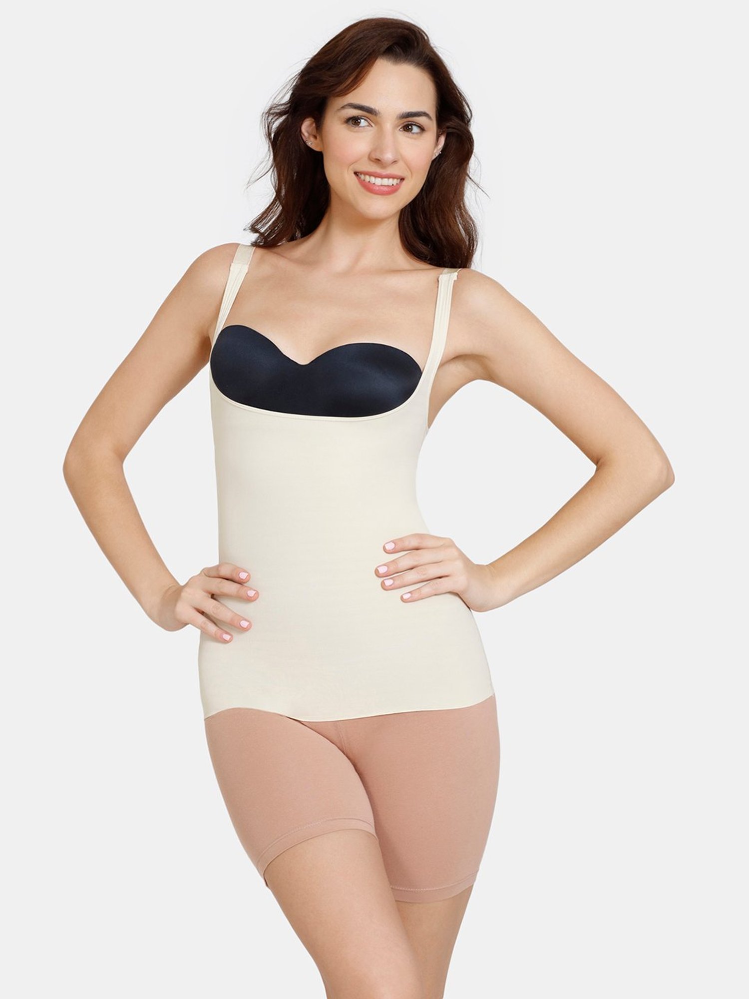 Zivame Beige Slimming Camisole