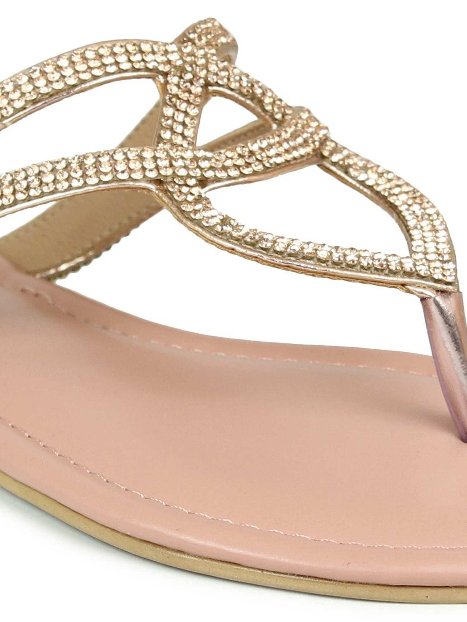 Inc.5 Women's Pink T-Strap Sandals
