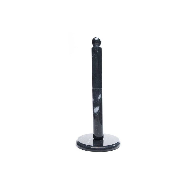 Marble Paper Towel Holder Black - Fox Run