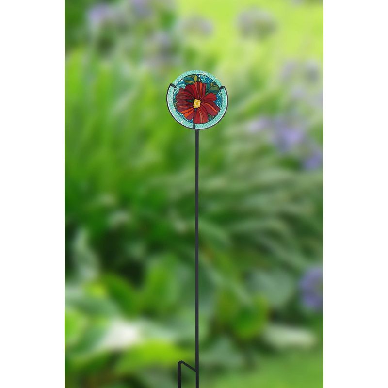 36.2" H Glass Garden Stake - Creative Motion