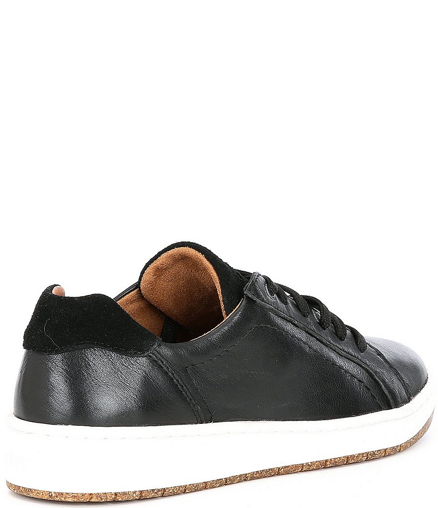 Aetrex Blake Leather Lace-Up Sneakers