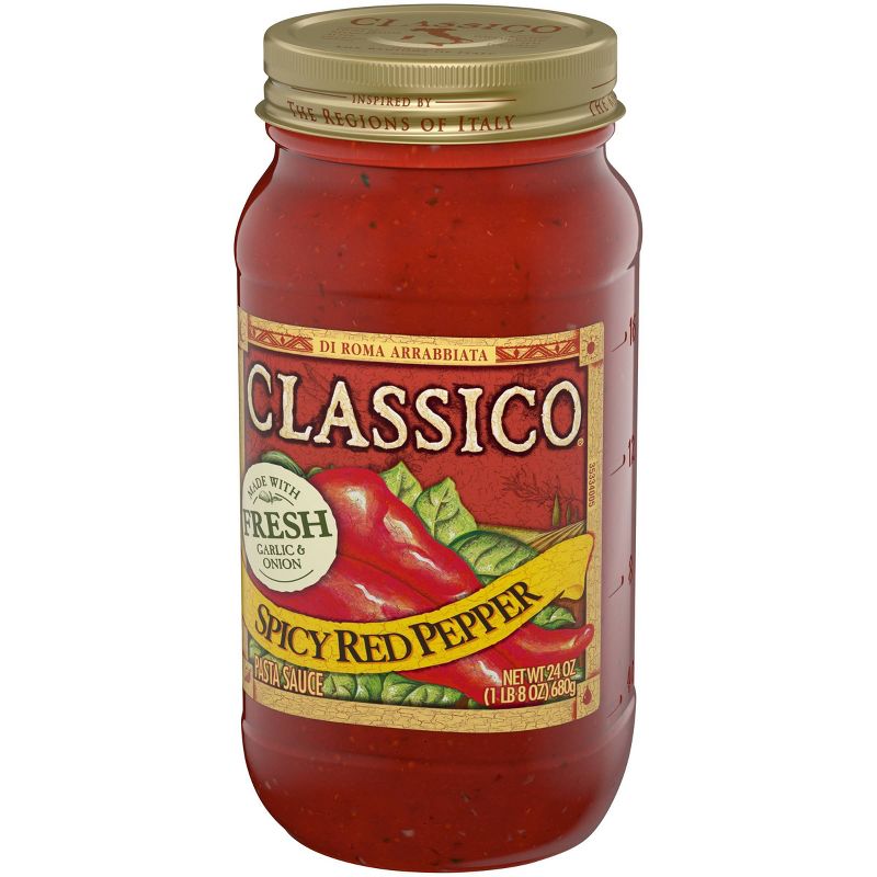 Classico Spicy Red Pepper Pasta Sauce- 24oz