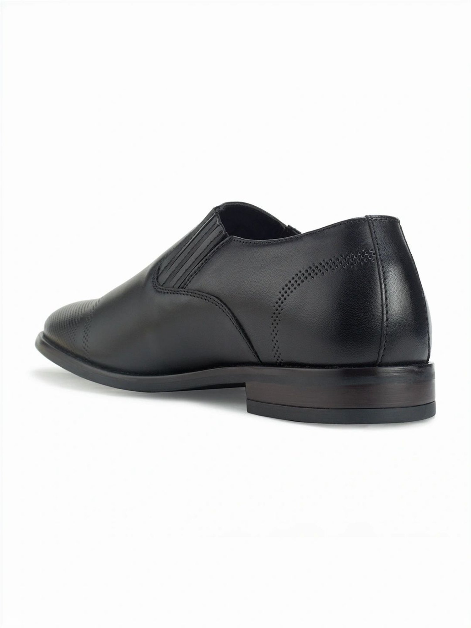 Thomas Crick Men's Black Loafers