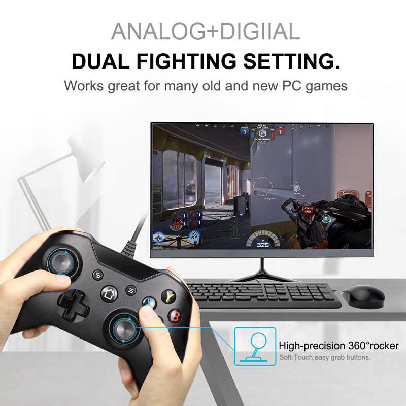 USB Wired Controller Controle For Microsoft Xbox One Gamepad Controller For Xbox One For Windows PC Win7/8/10 Joystick
