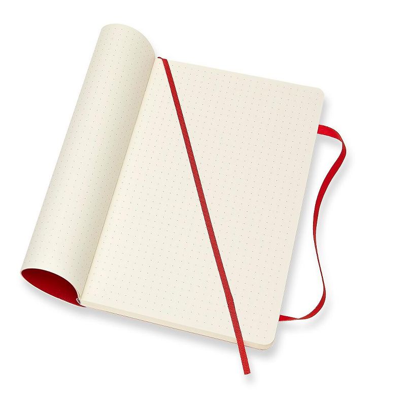 Moleskine Large Soft Cover, Dotted, Scarlet Red 854665XX