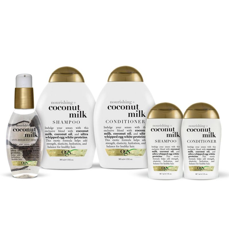 OGX Nourishing Coconut Milk Conditioner -Travel Size - 3 fl oz