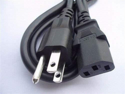 3 Prong Pin AC Power Cord Cable for PC Desktop Computer