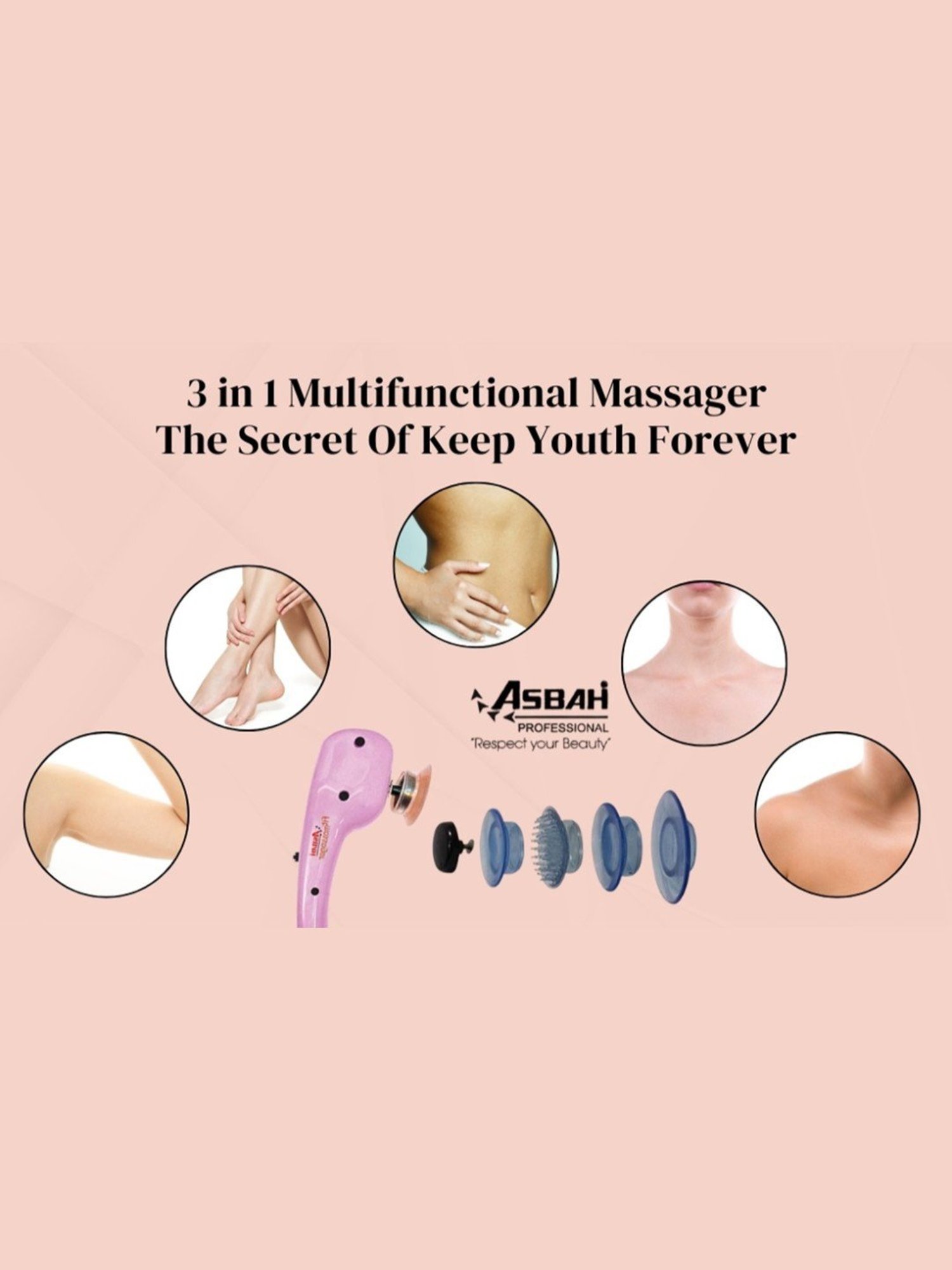 Asbah Professional Fit Electric Massager