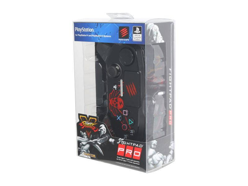 Mad Catz SFV FightPad PRO for PlayStation 3 & PlayStation 4 - White