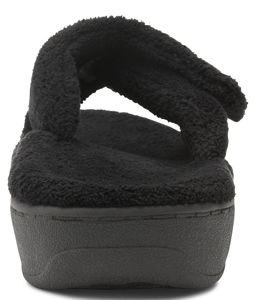 Cabernet Microfiber Terry Slippers