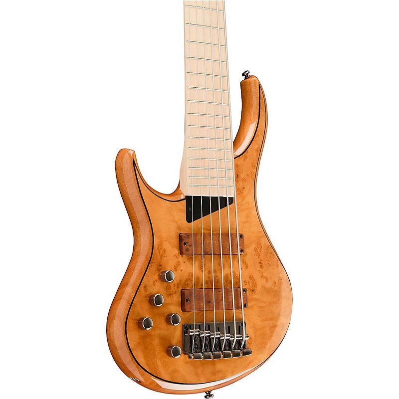 MTD Kingston Z6 6-String Left-Handed Maple Fingerboard Electric Bass Natural