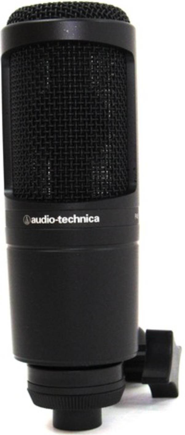 Audio-Technica AT2020 Large Diaphragm Condenser Microphone