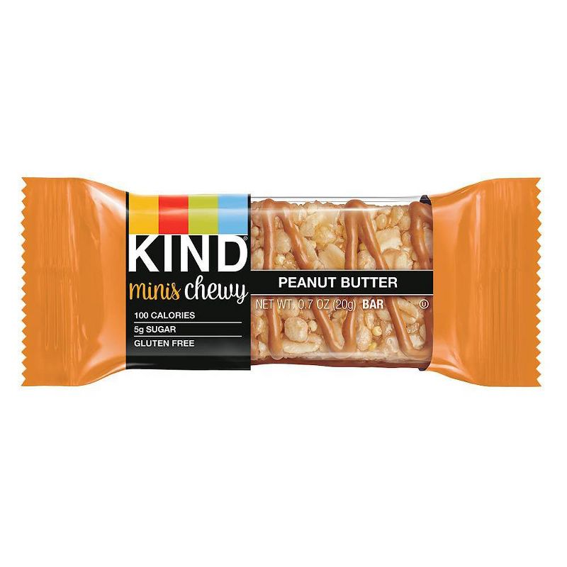 KIND Mini Chewy Peanut Butter + Dark Chocolate - 16.2oz/20ct