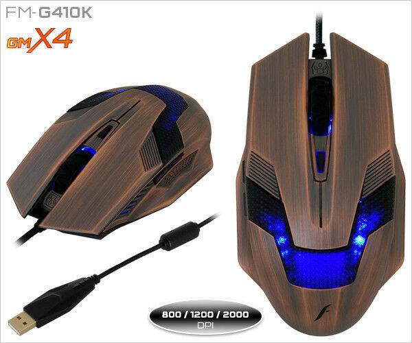 PC Gaming Mouse GMX4 Laptop Desktop USB Wired Optical 6D 2000DPI Game Mice New