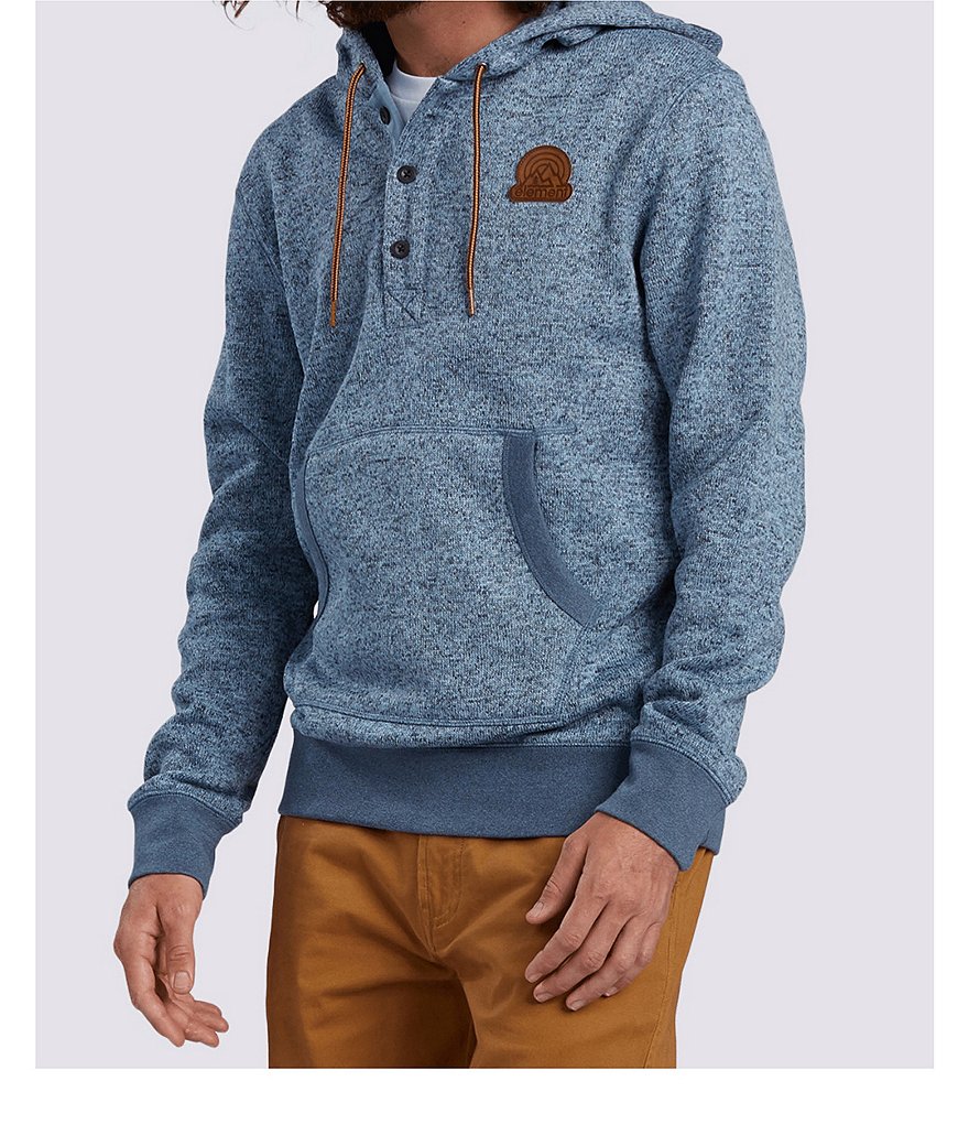 Element Long-Sleeve Highland Henley Hoodie