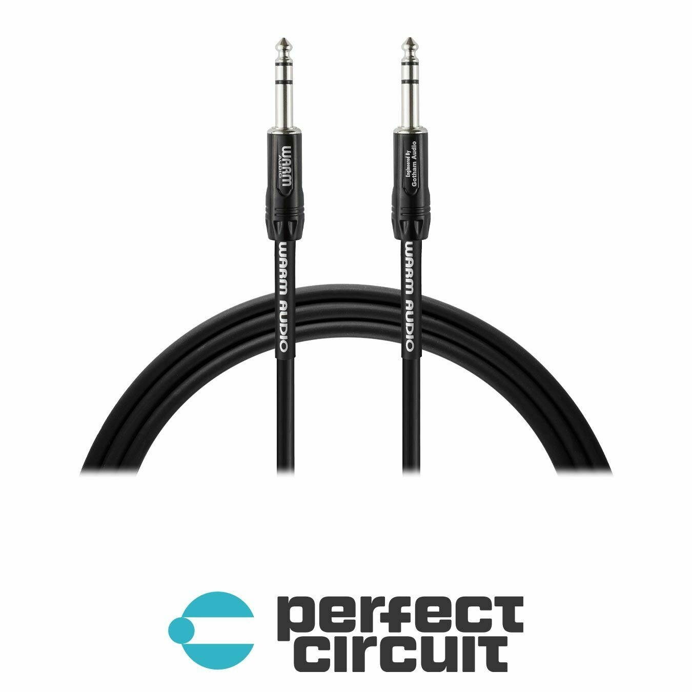 Warm Audio Pro Series 10FT Balanced 1/4" TRS CABLE - NEW - PERFECT CIRCUIT