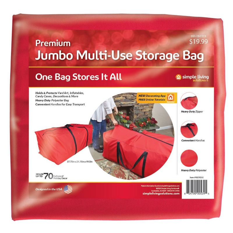 Simple Living Solutions Jumbo Multi-Use Storage Bag