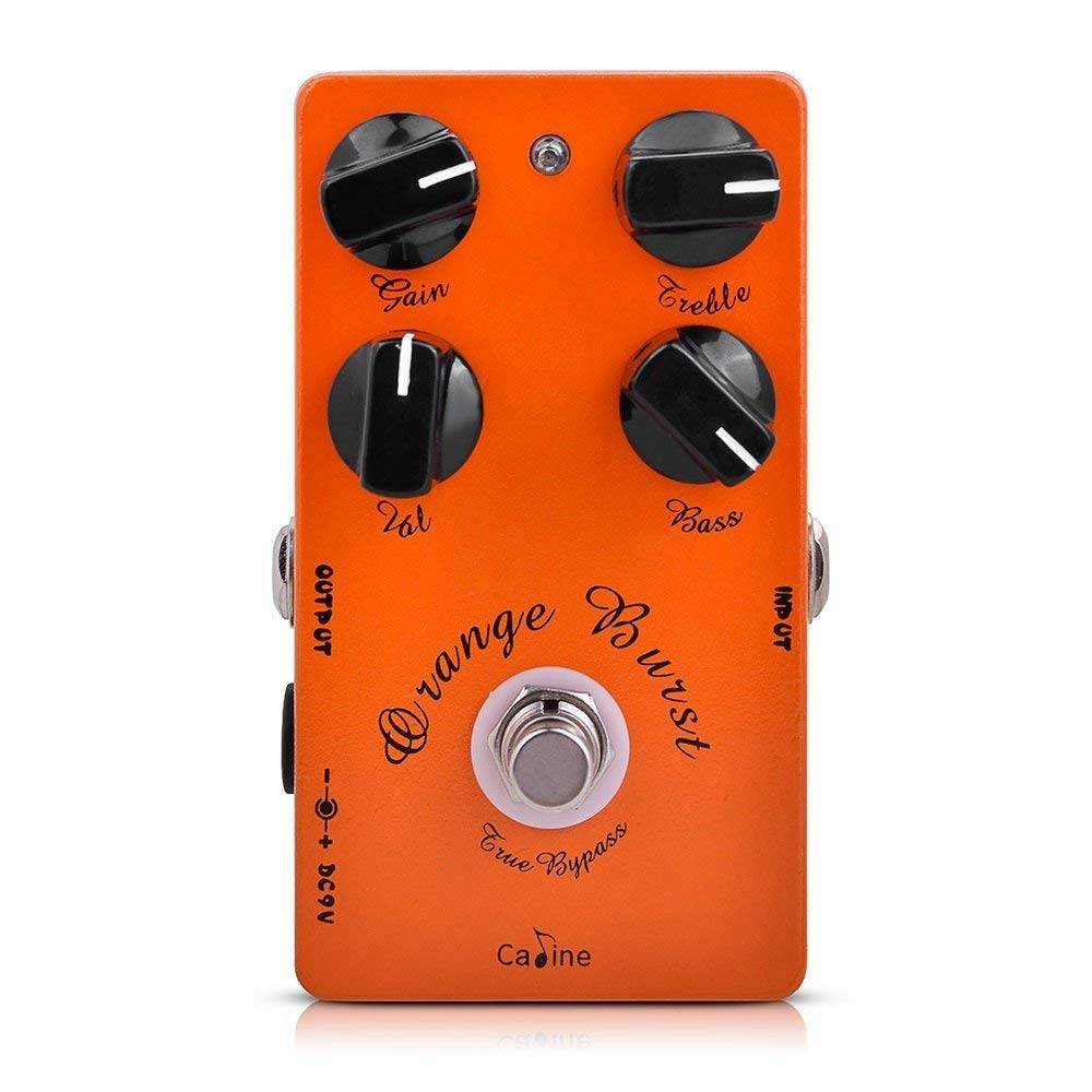 Caline USA Digital Overdrive Guitar Effect Pedal with 4 Control Knobs (CP-18)