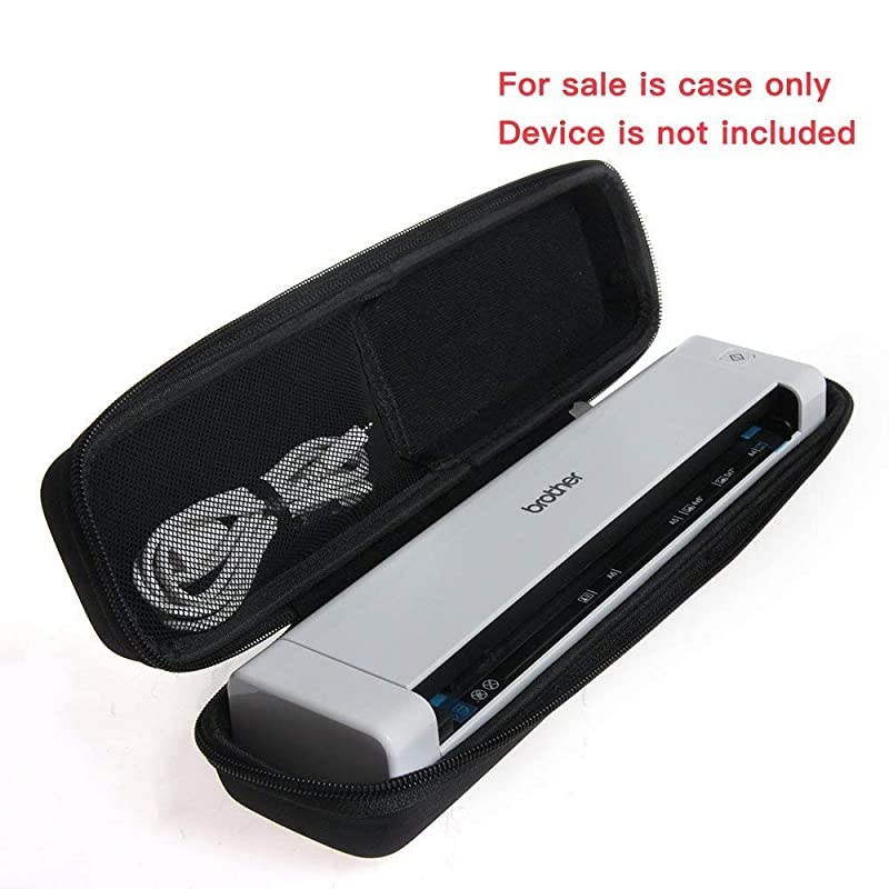 Travel Case for Brother DS640 DS740D DS720D Duplex Compact Mobile Document Scanner