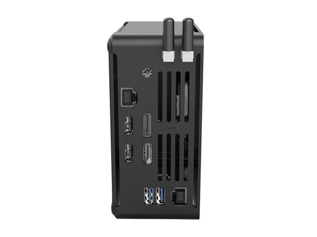 4K Mini PC,Desktop Computer,Intel Core I9 8950H,Windows 10 Pro/Linux,(Black),[HUNSN BY02],[4USB3.0/2USB2.0/2LAN/BT4.0/1DP1.2/1HDMI2.0/1TYPE-C/WiFI],(8G RAM/512G SSD)