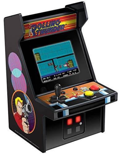 My Arcade Rolling Thunder Micro Player Licensed Collectible 6.75 Inch Mini Retro Arcade Machine Cabinet