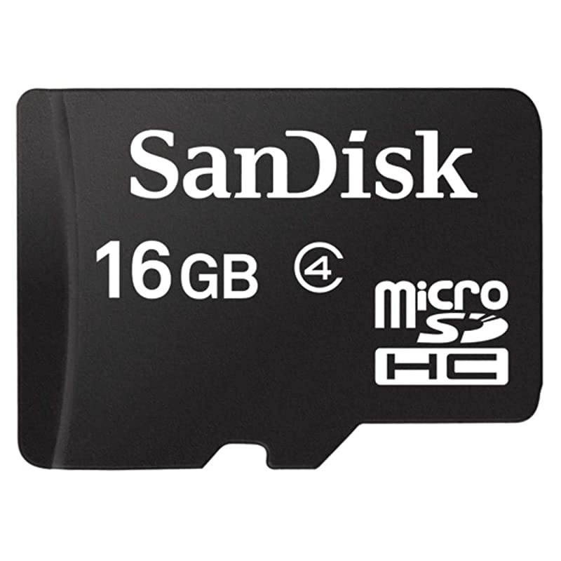 Mobile Class4 MicroSDHC Flash Memory Card SDSDQMB35A with Adapter 16GB