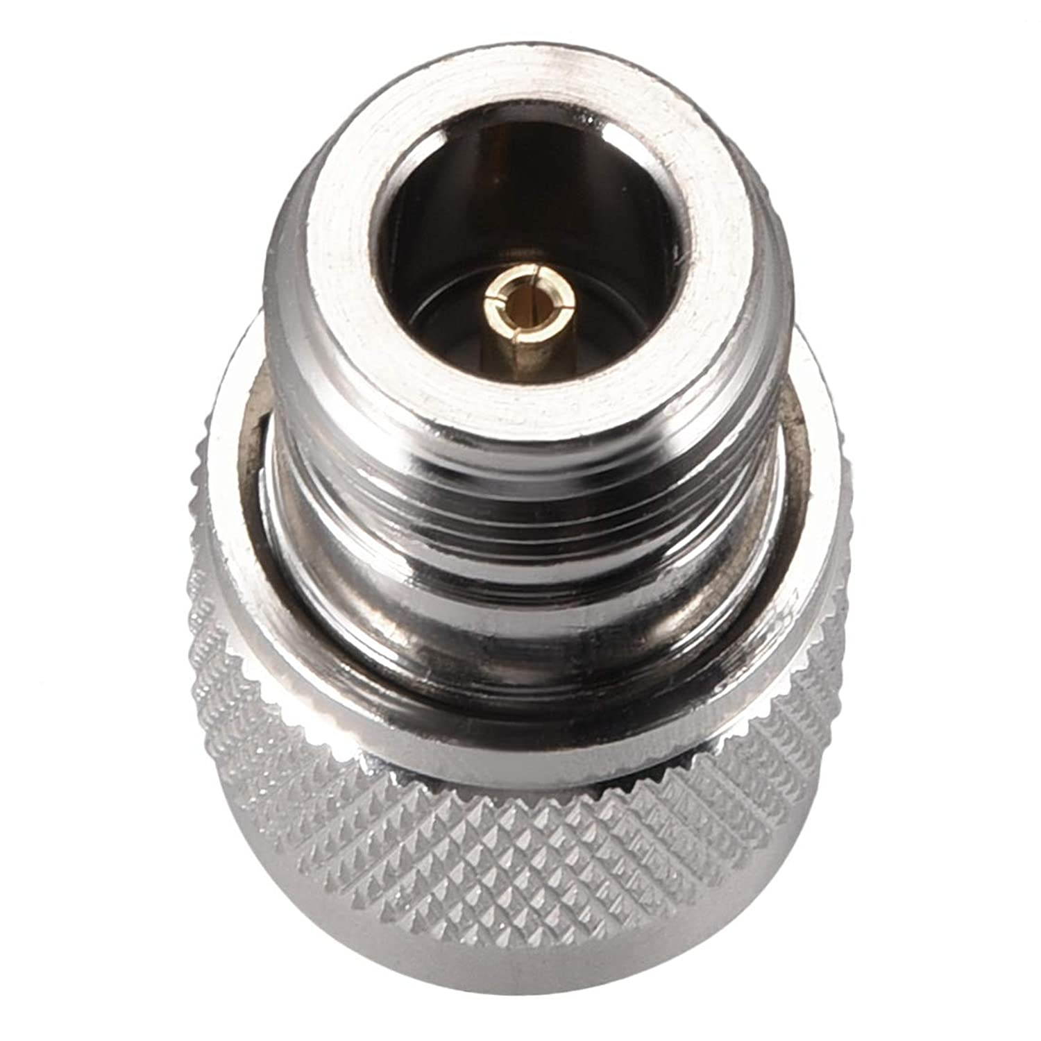 uxcell UHF Male to N Female 5/8-24 RF Coaxial Coax Adapter 2pcs