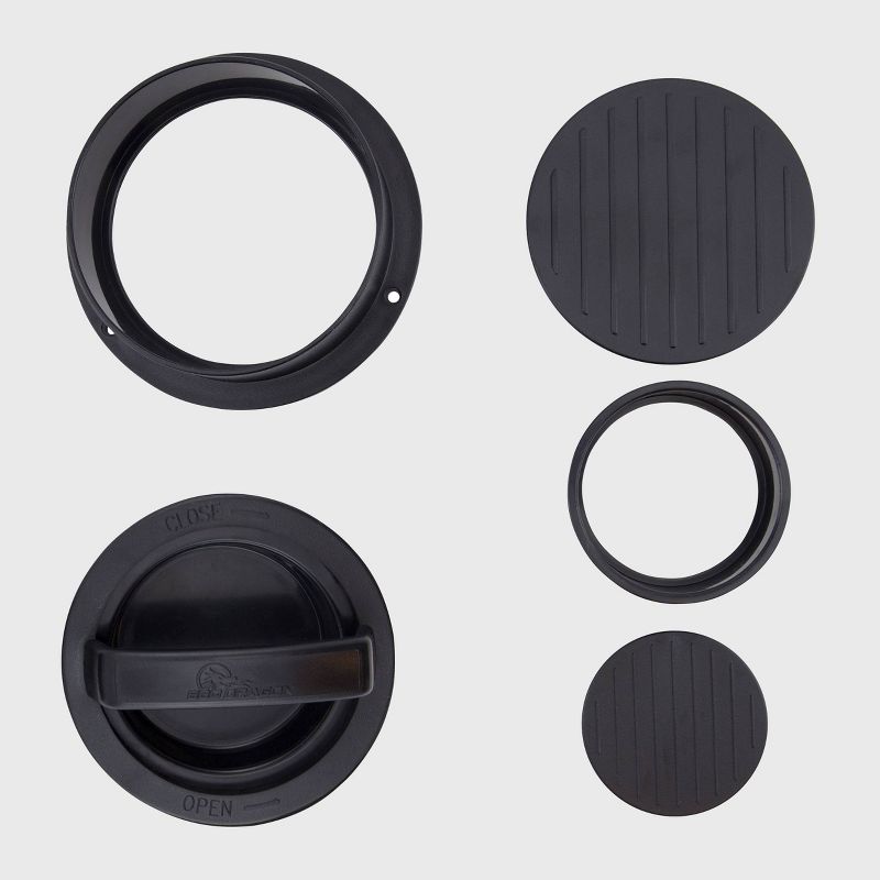 Cast Iron Fish Grill Pan Gray - Outset