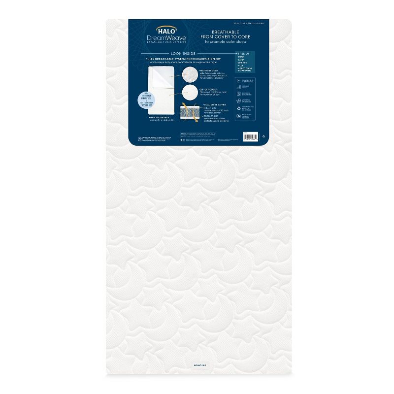 Halo Dreamweave Breathable Crib Mattress